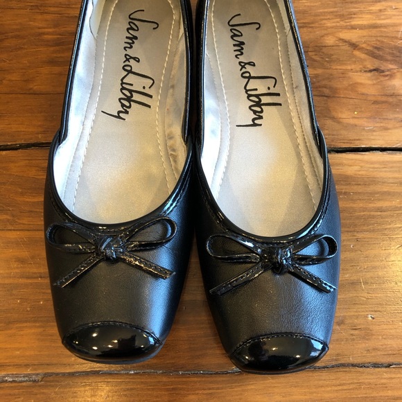 Sam & Libby patent leather ballet flats - Picture 1 of 6